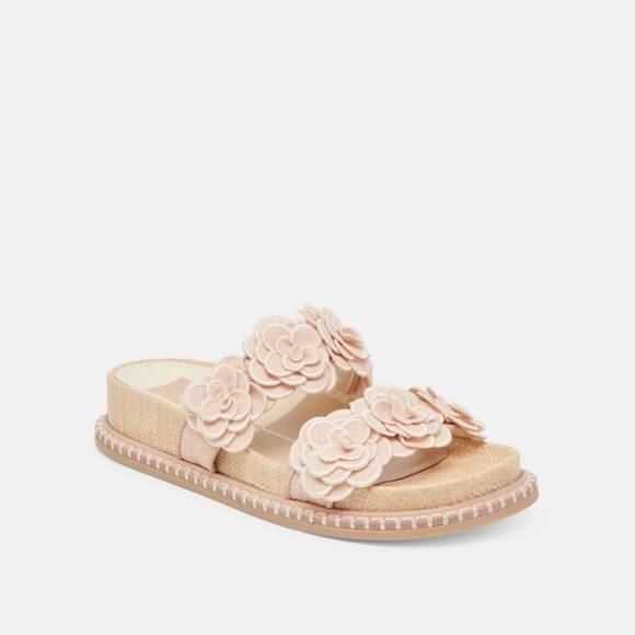 NEW DOLCE VITA women's sherla floral sandals in pink